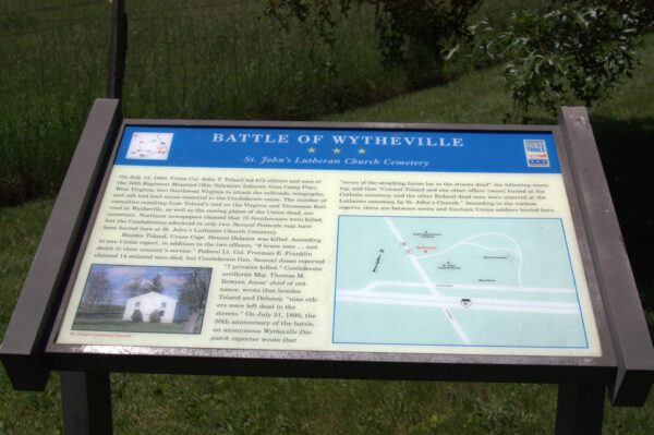 BATTLE OF WYTHEVILLE WAR MEMORIAL PANEL V