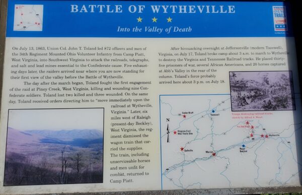 BATTLE OF WYTHEVILLE WAR MEMORIAL PANEL IV