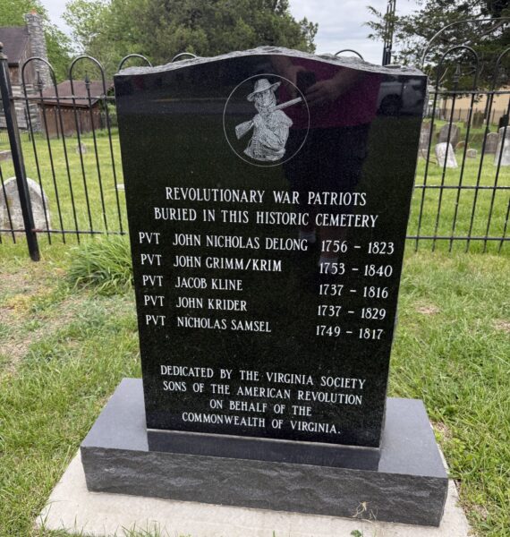 COMMONWEALTH OF VIRGINIA REVOLUTIONARY WAR PATRIOTS CEMETERY MEMORIAL