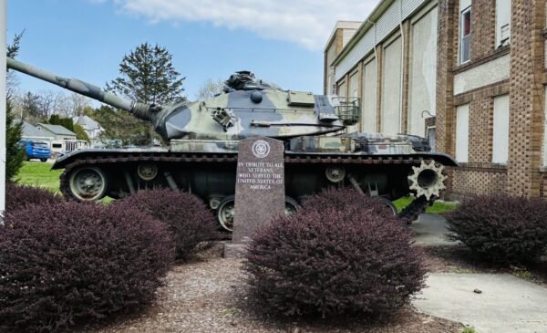 AMERICAN LEGION POST 402 VETERANS MEMORIAL TANK