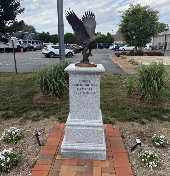 THE SADDLERY FOUNDATION COMMUNITY AND VETERANS MEMORIAL TERRACE CENTER STONE