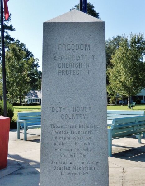 HAVANA, FL POW MIA WAR MEMORIAL SIDE C