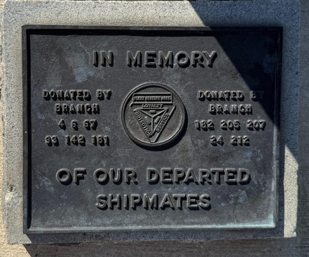 BRANDYWINE VETERANS MEMORIAL FLAGPOLE PLAQUE C