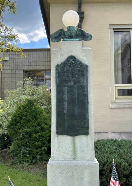 SIDNEY, NY WORLD WAR VETERANS MEMORIAL
