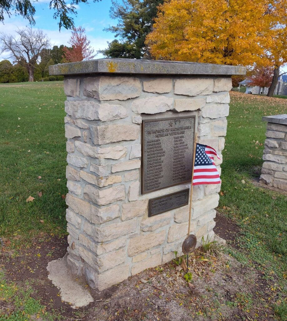 RADNOR AREA KOREAN VETERANS WAR MEMORIAL