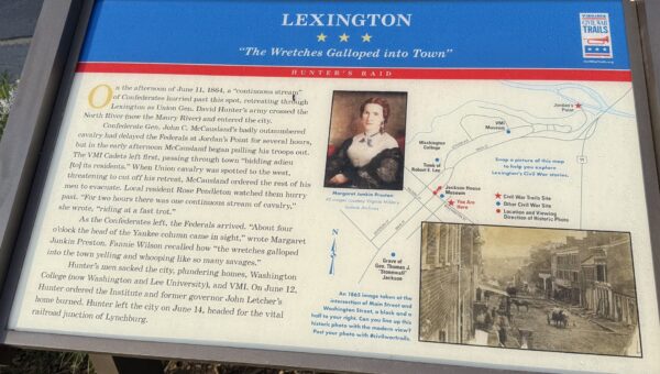 LEXINGTON “THE WRETCHES GALLOPED INTO TOWN” WAR MEMORIAL PANEL