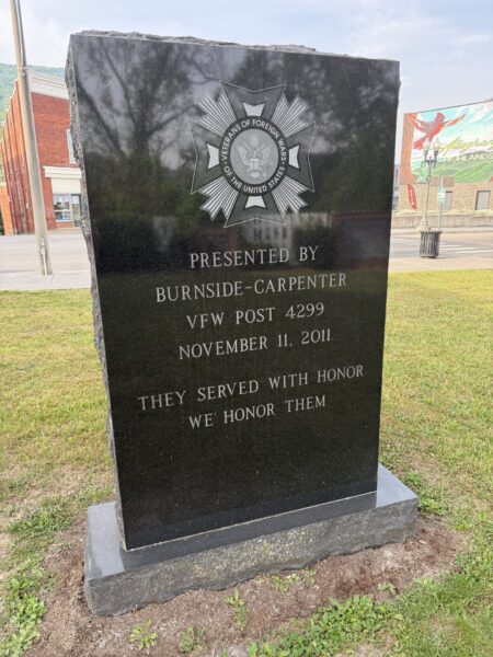 VFW POST 4299 WORLD WAR II MEMORIAL BACK