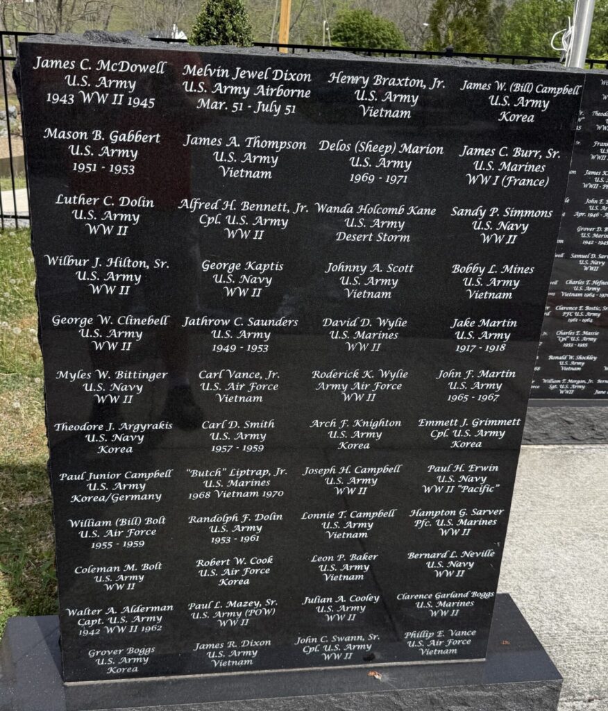 “THANK YOU FOR YOUR SERVICE” VETERANS MEMORIAL STONE B