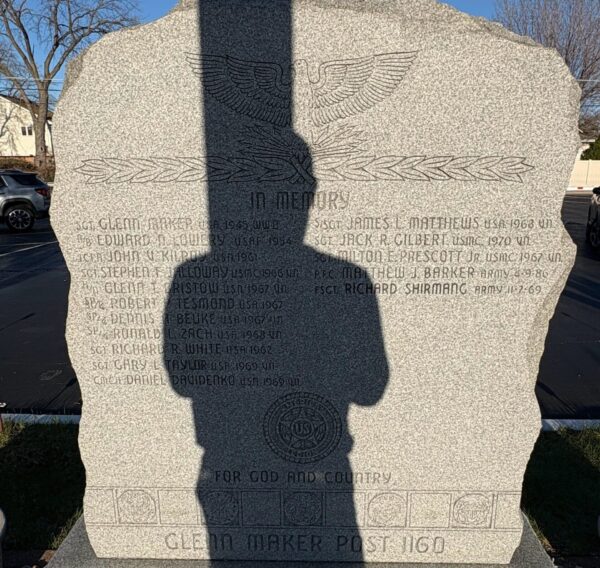 GLENN MAKER POST 1160 VETERANS MEMORIAL