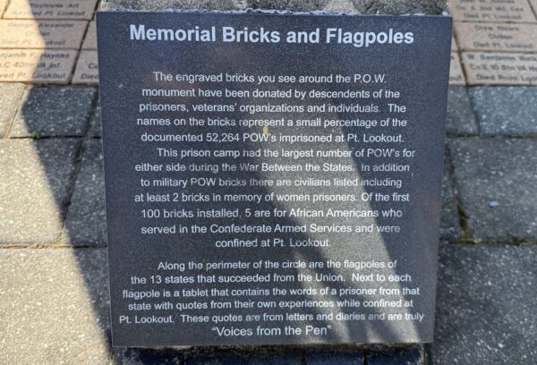 MEMORIAL BRICKS AND FLAPOLE STONE